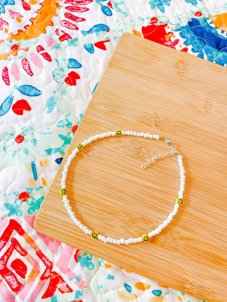 happy days beaded choker