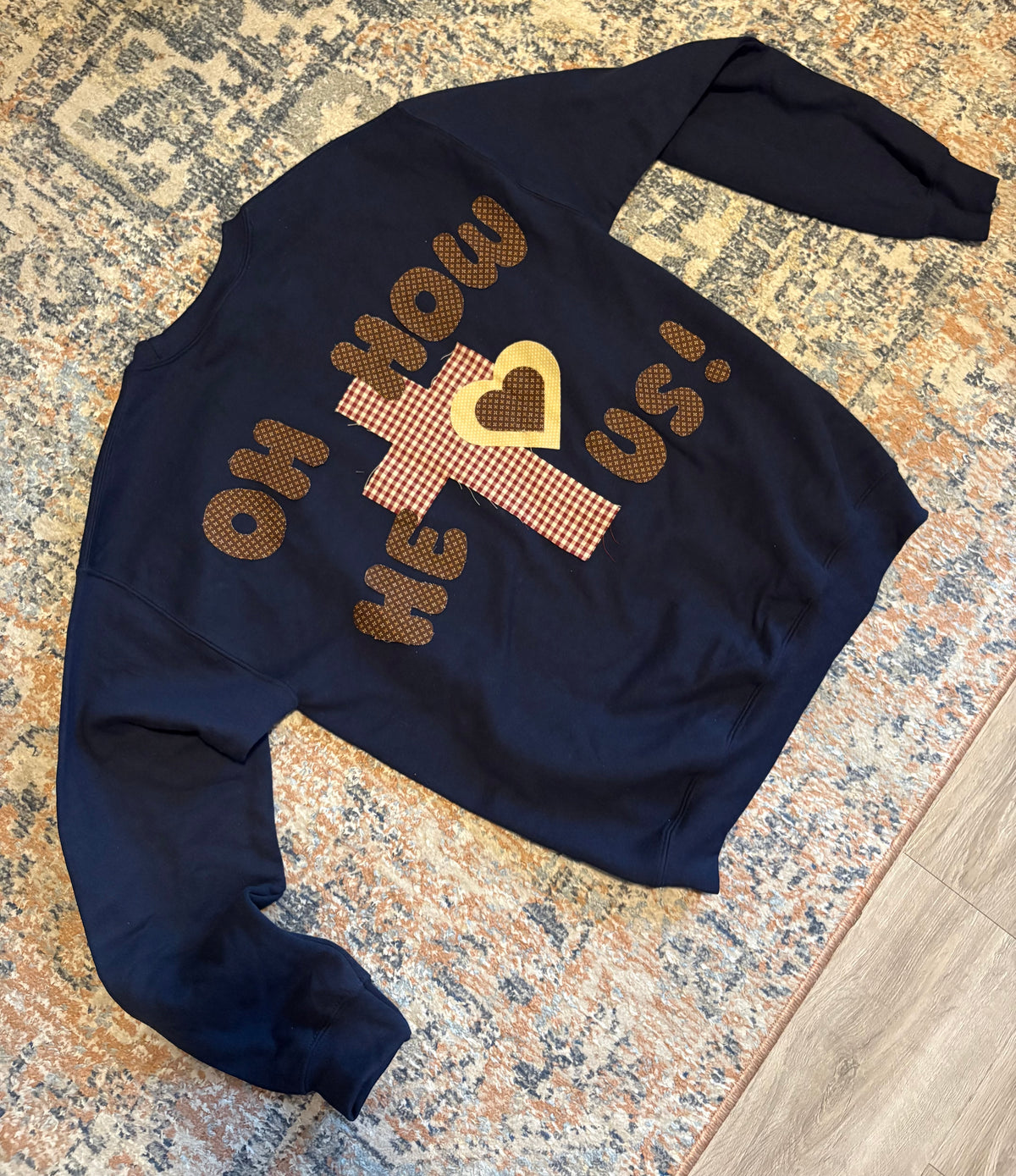 Handmade oh how he loves us crew