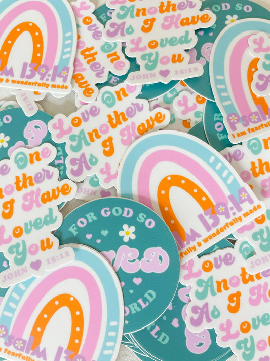 bible verse stickers