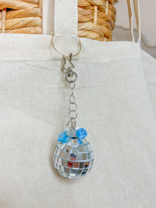 Blue Crush Disco Ball Bag Charm 🪩💙